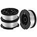 Bobine Di Ricambio In Confezione Da 3 Con Filo Per Decespugliatore Black Decker Af-100-3zp - Foto miniatura 2