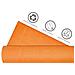 Rotolo Tovaglia Tinta Unita Per Feste Antistrappo 100% Carta Made Italy 5mtx1,20mt 5 Metri Arancio - Foto miniatura 4