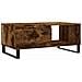 Tavolino Da Salotto Rovere Fumo 90x50x36,5 Cm Legno Multistrato - Foto miniatura 2