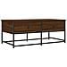 Tavolino Salotto Rovere Marrone 100x51x40 Cm Legno Multistrato - Foto miniatura 2