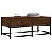 Tavolino Salotto Rovere Marrone 100x51x40 Cm Legno Multistrato - Foto miniatura 3