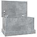 Contenitore Grigio Cemento 50x30x28 Cm In Legno Multistrato - Foto miniatura 2