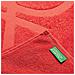 Moquette Da Bagno 50x80 Cm Da 750 Gsm 100% Di Cotone Rosso Arcobaleno - Foto miniatura 3
