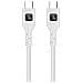 Cavo Usb-c M /m E-mark Usb 2.0 240w Pd 2m Bianco - Foto miniatura 2