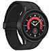 Smartwatch Galaxy Watch5 Pro 4G Display 1.4" OLED 45 mm Digitale Touch screen Wi-Fi GPS Colore Nero /Titanio - Foto miniatura 3