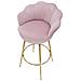 Sgabello Bar Vienna Rosa Cm 55x53x110 - Foto miniatura 5