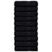 Asciugamani da Bagno SOLUND 10 pz Verdi 100x150cm 600 g /m² - Foto miniatura 1