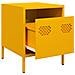 Comodino Giallo Senape 35x39x43,5 Cm In Acciaio - Foto miniatura 4