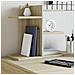 Organizer Scrivania Rovere Sonoma 42x21,5x42 Cm Multistrato - Foto miniatura 1