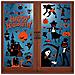 Adesivi Halloween Riutilizzabili Per Finestre - Set Di 9 Fogli Decorativi - Foto miniatura 1
