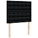 Giroletto a Molle con Materasso Nero 120x190 cm in Tessuto - Foto miniatura 8