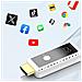 Trasmettitore Video Hdmi Wireless 1080p - Mini Dongle Hdmi Wireless Per Screen Mirroring - Foto miniatura 3