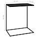 Tavolino Da Salotto Nero 55x35x66 Cm In Legno Multistrato - Foto miniatura 6