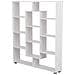 Libreria Multiforme A 11 Ripiani Bianco Emily - Foto miniatura 1