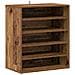 Scarpiera Legno Vecchio 60x35x70 cm in Legno Multistrato - Foto miniatura 1