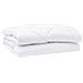 Set di piumini con cuscino 3 pcs Bianco 260 x 220 cm Microfibra - Foto miniatura 5