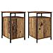 Armadio da Notte 2 pcs Legno vecchio 40 x 42 x 60cm - Foto miniatura 1
