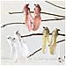 Ornamenti Per Albero Di Natale Con Uccelli Di Piume Dorate - Eleganti Decorazioni A Clip (paio) - Foto miniatura 4