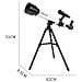 Telescopio educativo per bambini, giocattolo astronomico, treppiede grande - Foto miniatura 4