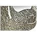 Specchio Con Cornice Vkh507-argento-metallo-74x7x79 Cm - Foto miniatura 5
