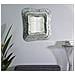 Specchio Con Cornice Vkh507-argento-metallo-74x7x79 Cm - Foto miniatura 6