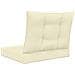 Cuscino per divano da esterno 2 pcs Crema Poliestere - Foto miniatura 7