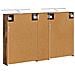 Set di Armadi da Bagno con lo scaffale 3 pcs 120 x 14,5 x 70 cm - Foto miniatura 9