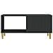 Tavolino da salotto Nero 90 x 50 x 40 cm Legno ingegnerizzato - Foto miniatura 4