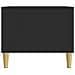 Tavolino da salotto Nero 90 x 50 x 40 cm Legno ingegnerizzato - Foto miniatura 5