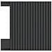 Tavolino da salotto Nero 90 x 50 x 40 cm Legno ingegnerizzato - Foto miniatura 8
