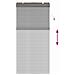 Tenda a rullo Grigio 90 x 220 cm Bambù - Foto miniatura 6