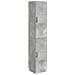Set di armadi 2 pcs Grigio Cemento Legno ingegnerizzato - Foto miniatura 1