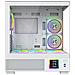 Case PC Kian V2, ATX, 6 Ventole (5 Invertite), Display Digitale, Controller ARGB+PWM, MB Sync, Bianco - Foto miniatura 3