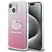 Hello Kitty Iml Gradient Electrop Kitty Head Case Per Iphone 15 - Rosa - Foto miniatura 5