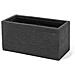 Vaso Rettangolare Nero Da Esterno 50 X 23 X 24 Cm Myra - Foto miniatura 22