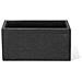 Vaso Rettangolare Nero Da Esterno 50 X 23 X 24 Cm Myra - Foto miniatura 11