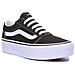 Sneakers Donna Vans Vn0a3tlc1871 Wm Ward Black / white - Foto miniatura 1
