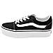 Sneakers Donna Vans Vn0a3tlc1871 Wm Ward Black / white - Foto miniatura 15