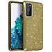 Cover Semirigida Samsung Galaxy S20 Fe In Silicone Con Paillettes Rimovibili Oro - Foto miniatura 2