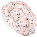 Babycake - Cuscino Per Neonato Con Briciole, 100% Cotone, Adatto Per La Casa O Come Lettino Da Viaggio 55 X 90 Cm (fiori Con Briciolo)  - Foto miniatura 1