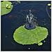 Fontana Pompa Solare 3.5w Circle Solare Della Pompa Ad Acqua Galleggiante Fontana Built-in Batteria Con 6 Ugelli Per Bird Bath Fish Tank Stagno O Decorazione Del Giardino - Foto miniatura 3