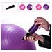 Palla Per Esercizi Di Yoga Balance Ball, Diametro: 65 Cm, Spessore: 2 Mm, Viola, Pvc - Foto miniatura 18