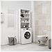 Mobile per Lavatrice Bianco Lucido 64x24x190 cm - Foto miniatura 2