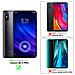 Custodia Compatibile Con Xiaomi Mi 8 Pro In Grigio Chiaro Marrone - Coperchio Protettiva Con Chiusura Magnetica, Funzione Stand E Tasca Per Le Carte - Foto miniatura 2