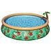 Piscina Fuori Terra Fast Set? Diametro 457 X 84 Cm Con Filtro A Cartuccia E Fontana Integrata, Decoro Flower - Foto miniatura 1