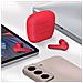 Auricolari In-ear Wireless Autonomia 30 Ore Defunc True Audio Rosso - Foto miniatura 2