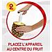 Il Taglierino Per Ananas - Sbuccia Il Frutto In Modo Pulito E Perfetto - Foto miniatura 2