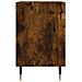 Comodini Rovere Fumo 2 Pz 40x30x50 Cm In Legno Multistrato - Foto miniatura 5