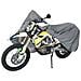 Garage Per Motociclette Enduro Dimensioni Xl Pvc - 255 X 110 X 135 Cm Grigio - Foto miniatura 1