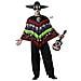 Costume Costume Per Adulti Messico Nero Taglia Unica - Foto miniatura 1